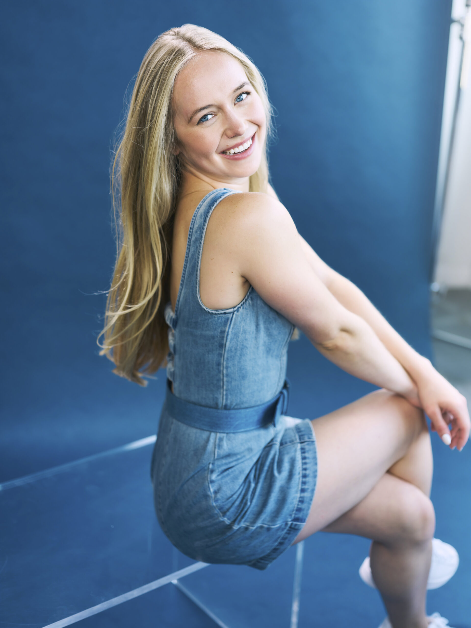 over the shoulder